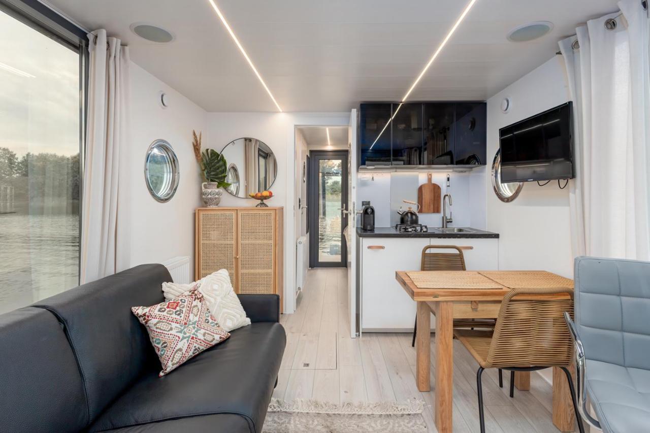 Lemuria Houseboat - Plywajacy Domek Na Wodzie Вроцлав Экстерьер фото
