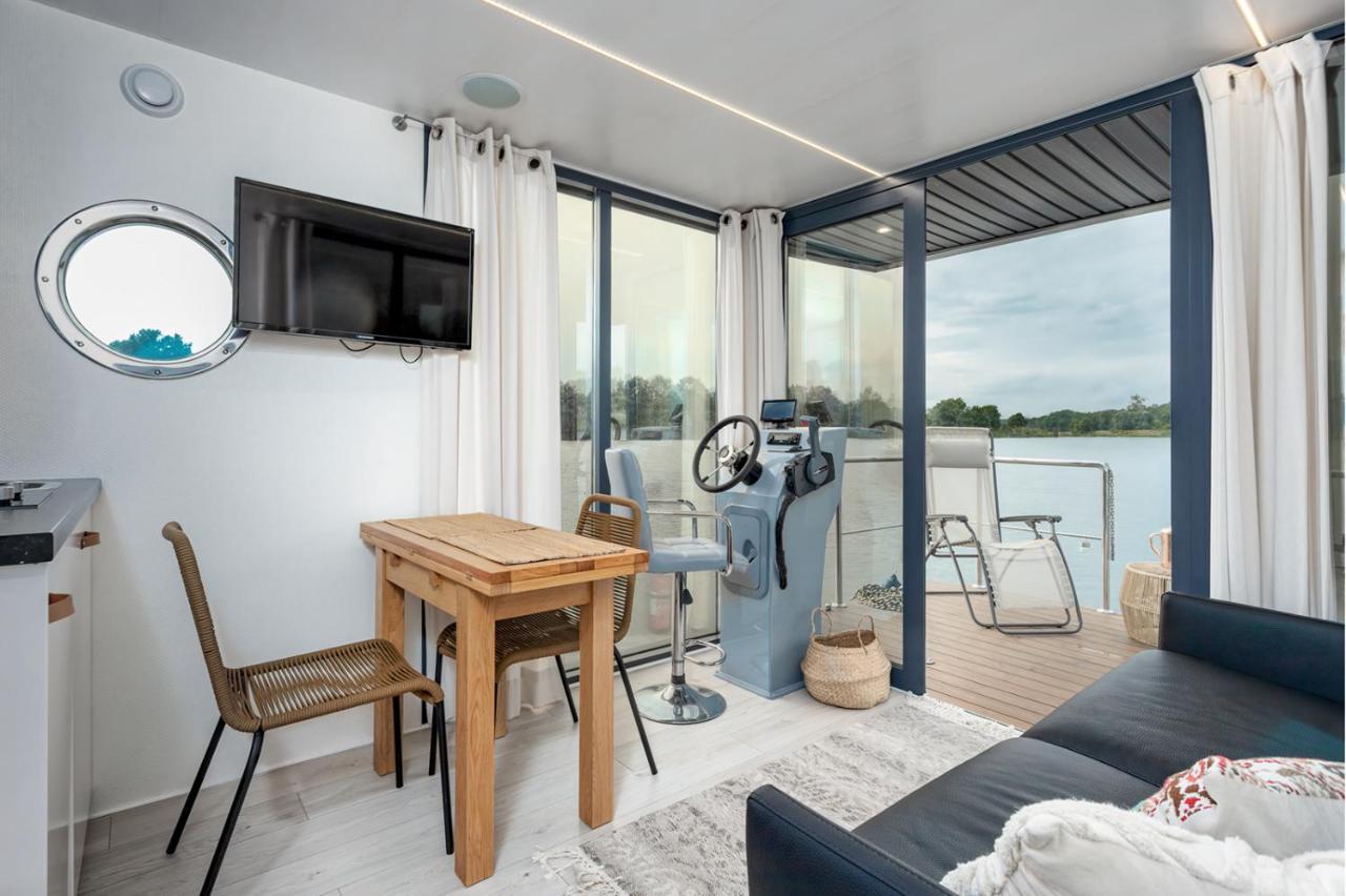 Lemuria Houseboat - Plywajacy Domek Na Wodzie Вроцлав Экстерьер фото