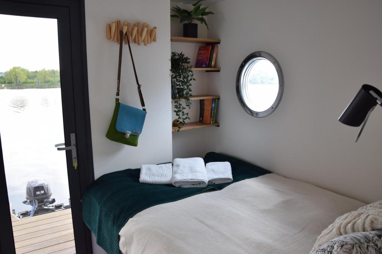 Lemuria Houseboat - Plywajacy Domek Na Wodzie Вроцлав Экстерьер фото